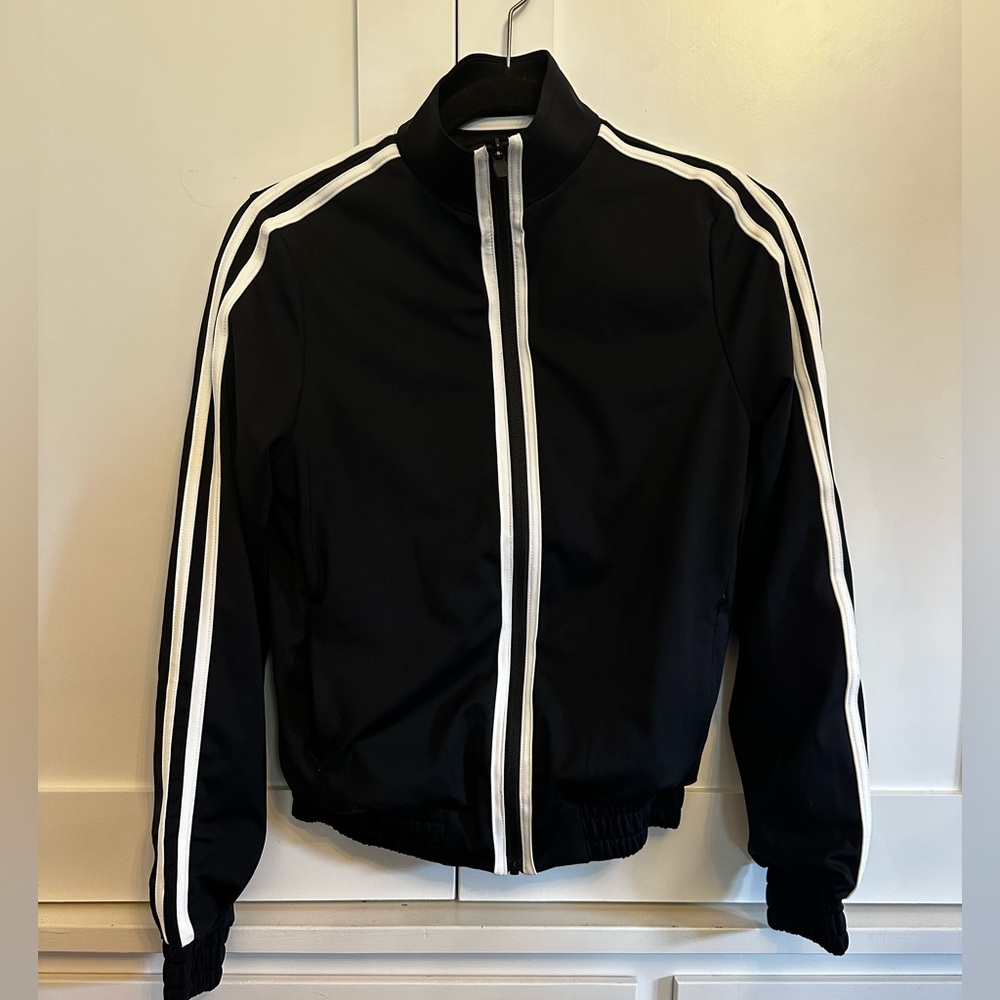 NWOT SPLITS59 Fox track jacket in black and white - Picture 5 of 7